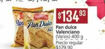 Supermercados Aiello Pan Dulce Valenciano oferta