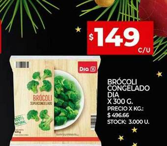 Supermercados DIA Brócoli Congelado Dia oferta