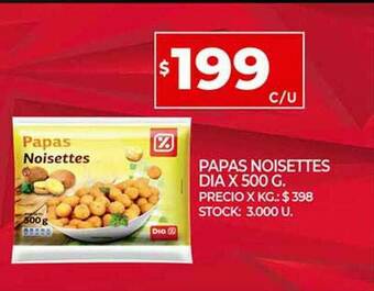 Supermercados DIA Papas Noisettes Dia oferta
