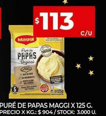 Supermercados DIA Puré De Papas Maggi oferta