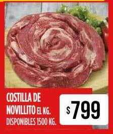 Supermercados Vea Costilla De Novillito oferta