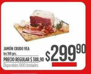 Supermercados Vea Jamón Crudo Vea oferta