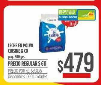 Supermercados Vea Leche En Polvo Cuisine & Co oferta