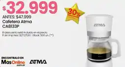 Changomas Atma cafetera oferta