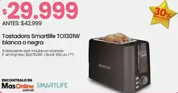 Changomas Smartlife tostadora TO1301W blanca o negra oferta
