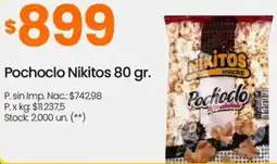 Changomas Nikitos pochoclo oferta