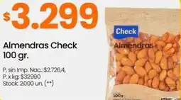 Changomas Check almendras oferta