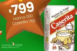 Changomas Caserita harina 000 oferta
