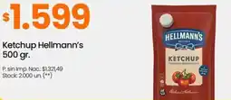Changomas Hellmann's ketchup oferta