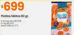 Changomas Nikitos pizzitos oferta