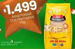 Changomas Dos hermanos arroz parboil oferta