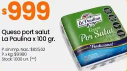 Changomas La paulina queso port salut oferta