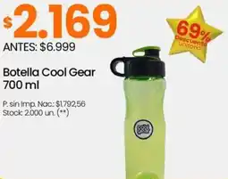 Changomas Cool gear botella oferta