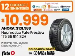 Changomas Neumático fate prestiva oferta