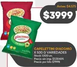 Supermercados Tadicor Giacomo capelettini variedades oferta