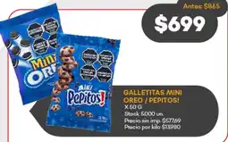 Supermercados Tadicor Mini oreo/pepitos! galletitas oferta