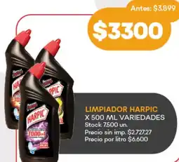 Supermercados Tadicor Harpic limpiador variedades oferta