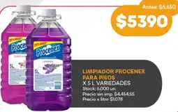 Supermercados Tadicor Limpiador procenex para pisos variedades oferta