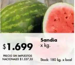 Disco Sandía oferta