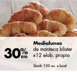 Disco Medialunas de manteca blister oferta