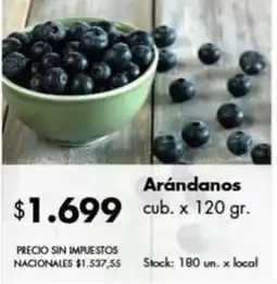 Disco Arándanos cub. oferta