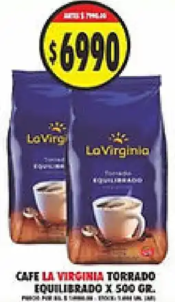 Supermercados Becerra La Virginia cafe torrado oferta