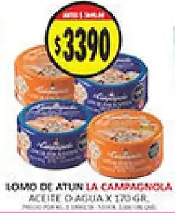 Supermercados Becerra La Campagnola lomo de atun oferta
