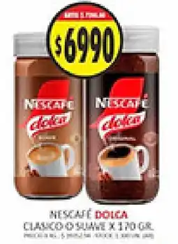Supermercados Becerra Nescafe Dolca oferta