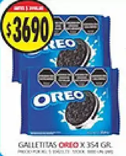 Supermercados Becerra Oreo galletitas oferta