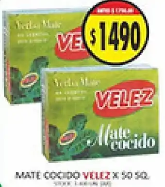 Supermercados Becerra Velez mate cocido oferta