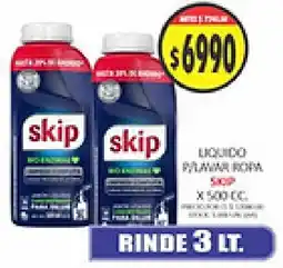 Supermercados Becerra Skip liquido oferta