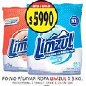 Supermercados Becerra Limzul polvo oferta