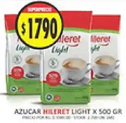 Supermercados Becerra Hileret azucar light oferta