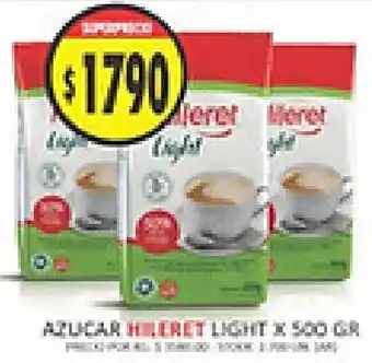 Supermercados Becerra Hileret azucar light oferta