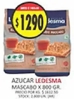 Supermercados Becerra Ledesma azucar oferta