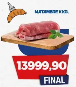 Maxiconsumo Matambre oferta