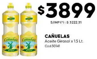 Diarco Cañuelas aceite girasol oferta