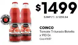 Diarco Coinco tomate triturado botella oferta