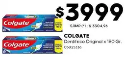Diarco Colgate dentifrico original oferta