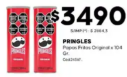 Diarco Pringles papas fritas original oferta