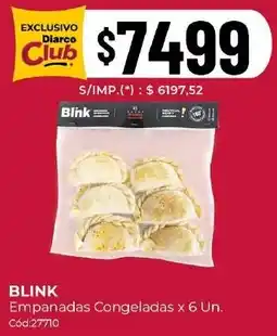 Diarco Blink empanadas congeladas oferta
