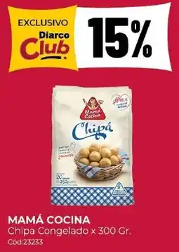 Diarco Mamá c chipa congelado oferta