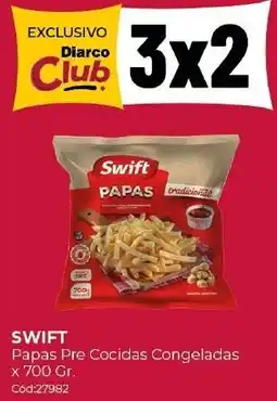 Diarco Swift papas pre cocidas congeladas oferta