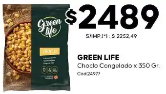 Diarco Green life choclo congelado oferta