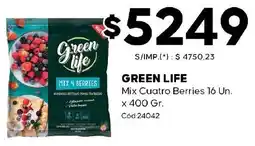 Diarco Green life mix cuatro berries oferta