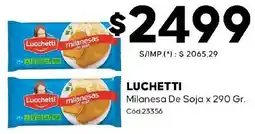 Diarco Luchetti milanesa de soja oferta