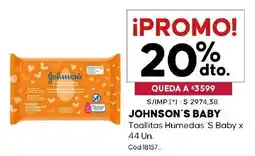 Diarco Johnson's baby toallitas húmedas 's baby oferta