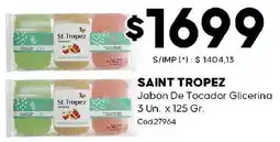 Diarco Saint tropez jabón de tocador glicerina oferta