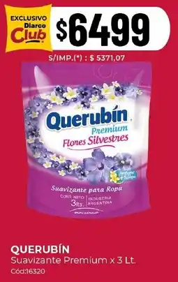 Diarco Querubín suavizante premium oferta