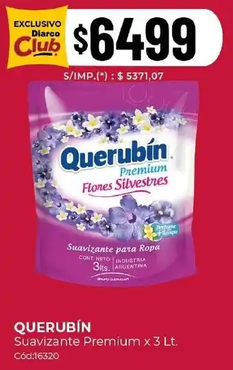Diarco Querubín suavizante premium oferta